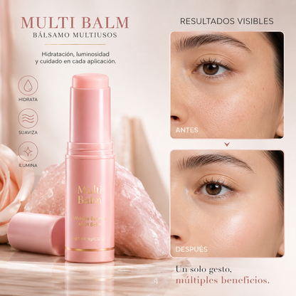 Bálsamo hidratante de colágeno para arrugas VITALIS + Parches de ojeras GRATIS